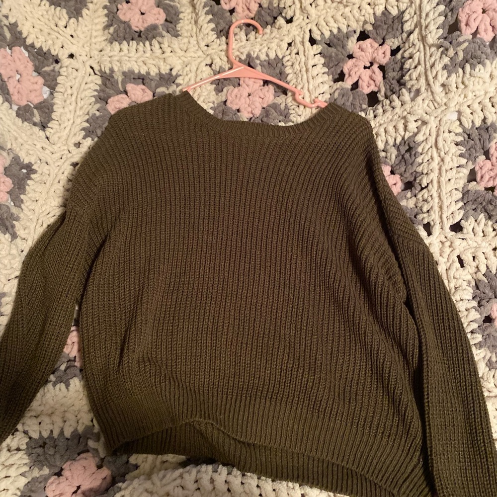 Green forever 21 sweater